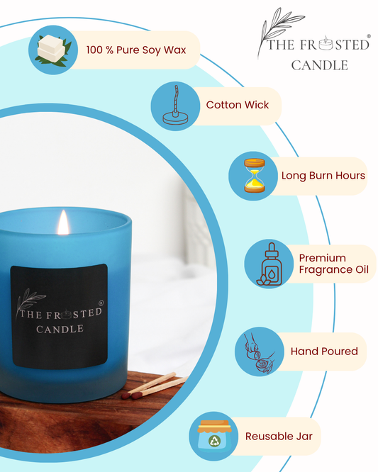 Dawn Bloom | Morning Flower | Soy Wax Candle | NAYAM
