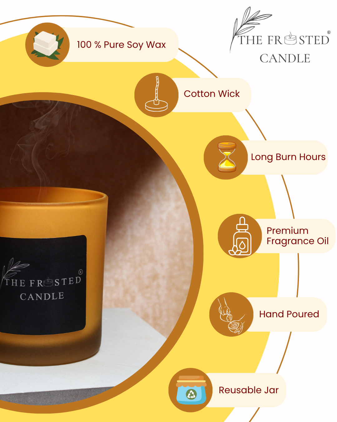 Forest Whisper | Woody Petitgrain | Soy Wax Candle | NAYAM