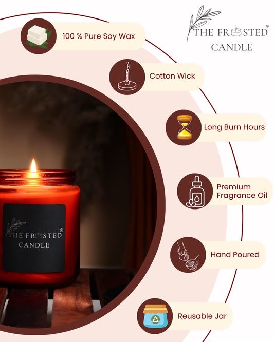 Forest Whisper | Woody Petitgrain | Soy Wax Candle | MUGIL