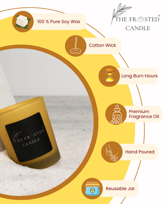 Tropical Fusion | Mango & Coconut | Soy Wax Candle | OLI
