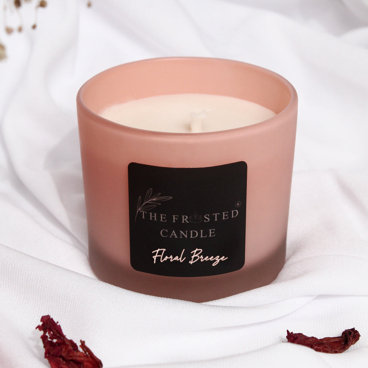 Floral Breeze | Dark Rose | Soy Wax Candle | MANAM