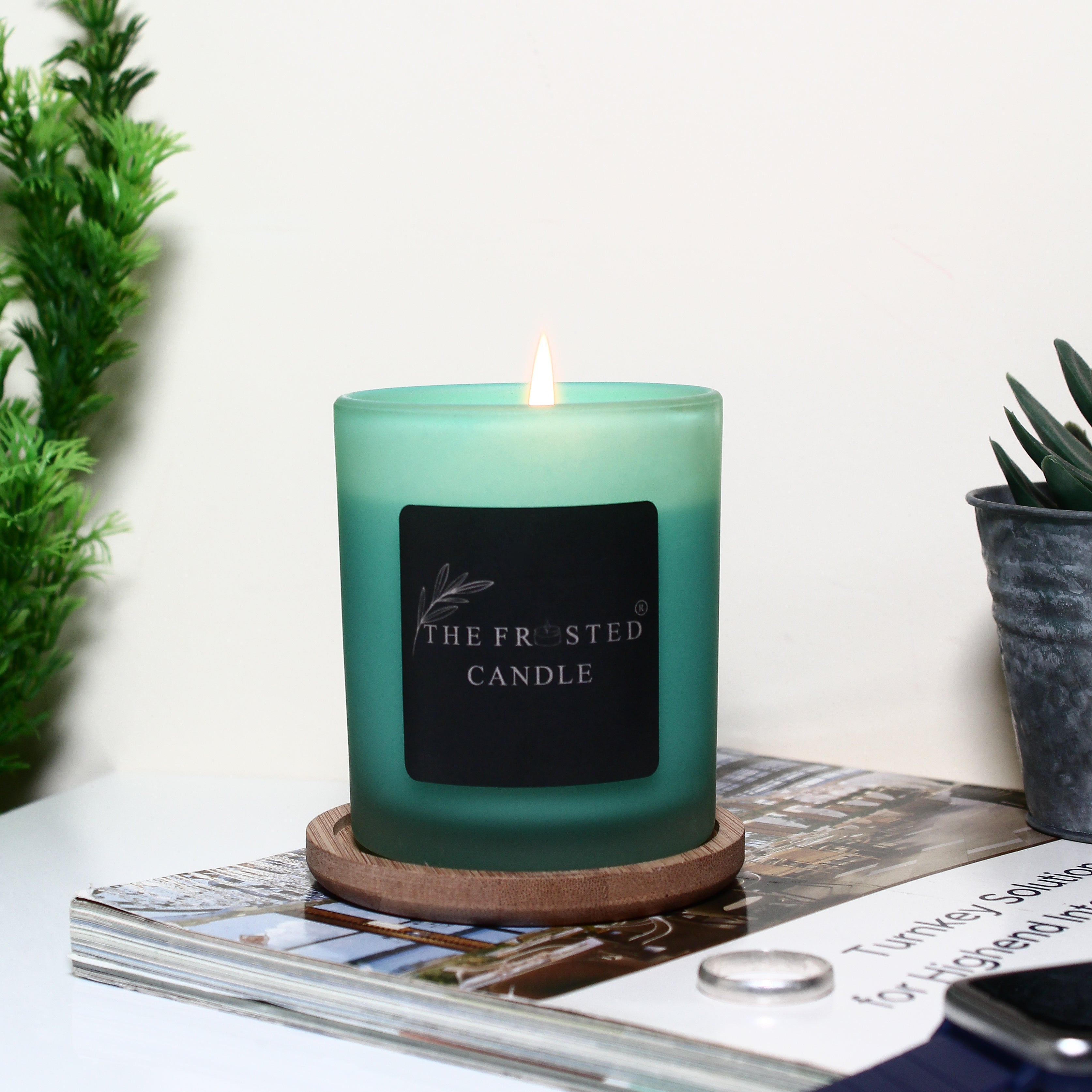 Romantic Blossom | Geranium & Saffron | Soy Wax Candle