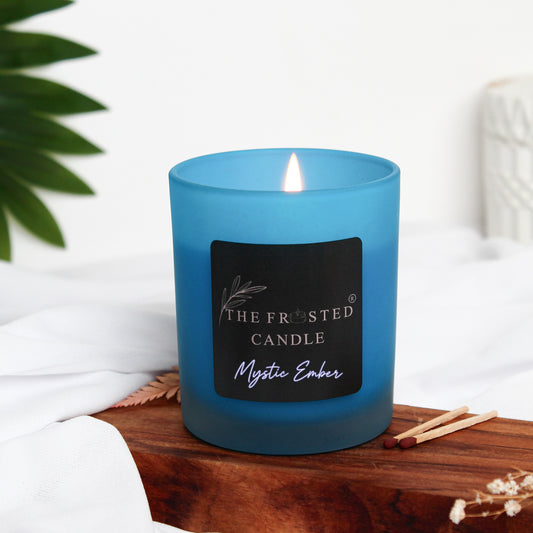 Mystic Ember | Lavender & Tobacco | Soy Wax Candle | NAYAM