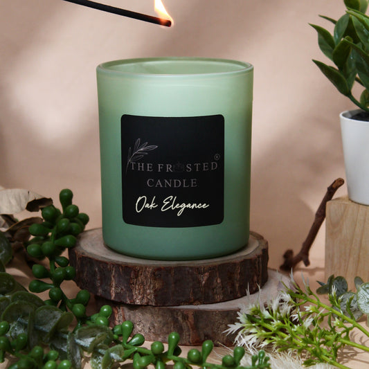 Oak Elegance | English Oakmoss | Soy Wax Candle | NAYAM