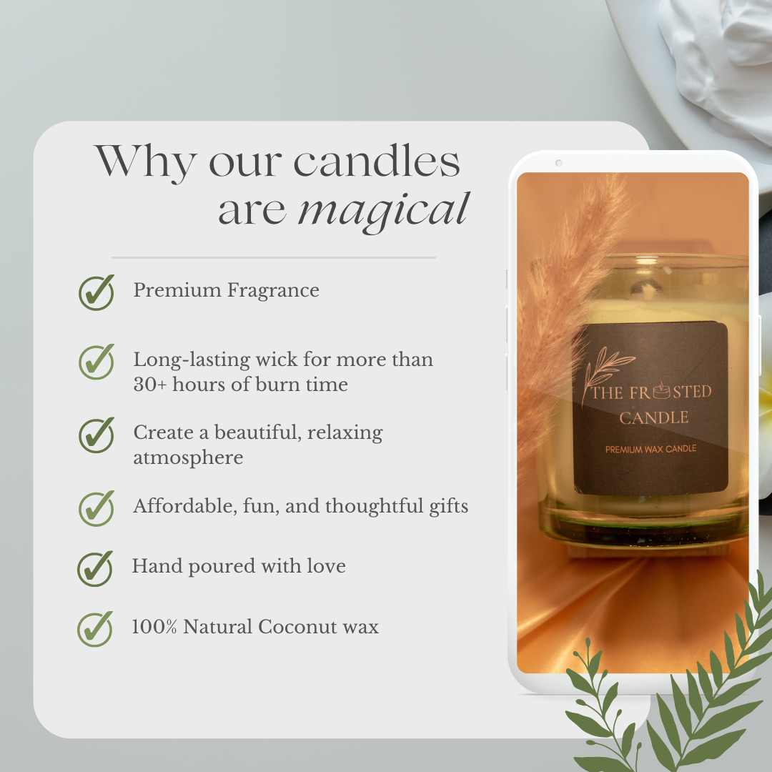 Raw Almond | Coconut Wax Candle | NAYAM