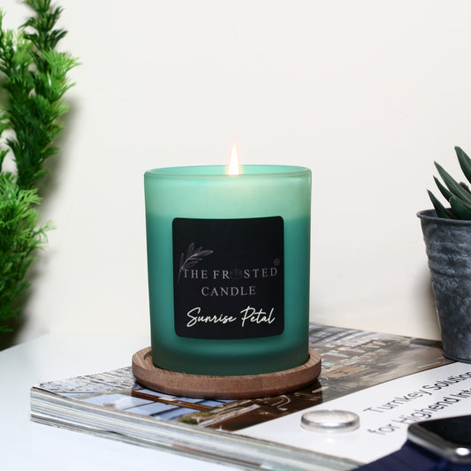 Sunrise Petal | Morning Rose | Soy Wax Candle | NAYAM