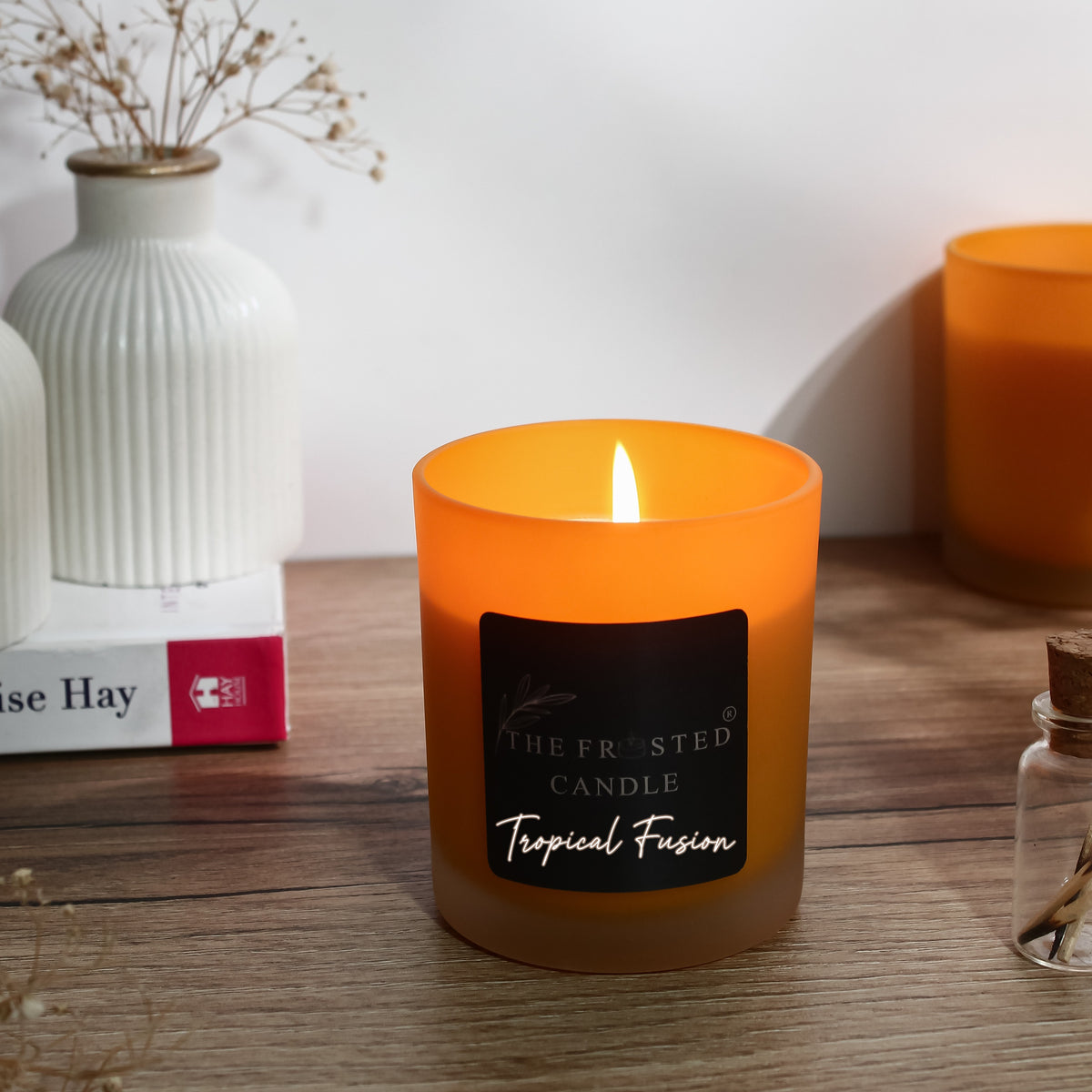 Tropical Fusion | Mango & Coconut | Soy Wax Candle | NAYAM
