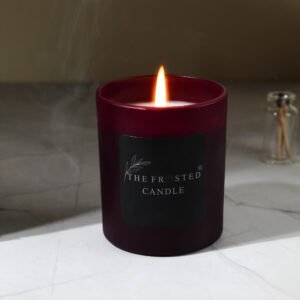 romantic blossom 150g soy wax candle gift hamper